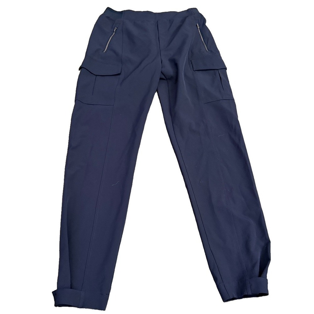 Athleta Women's Tall Blue Solid Pull On Activewear Leggings Size 10T